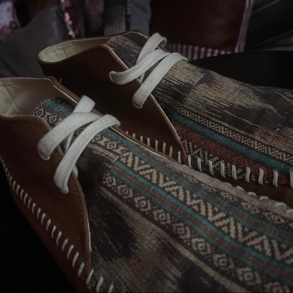 Mens Generic Surplus Aztec Print Chukka - Picture 7 of 11